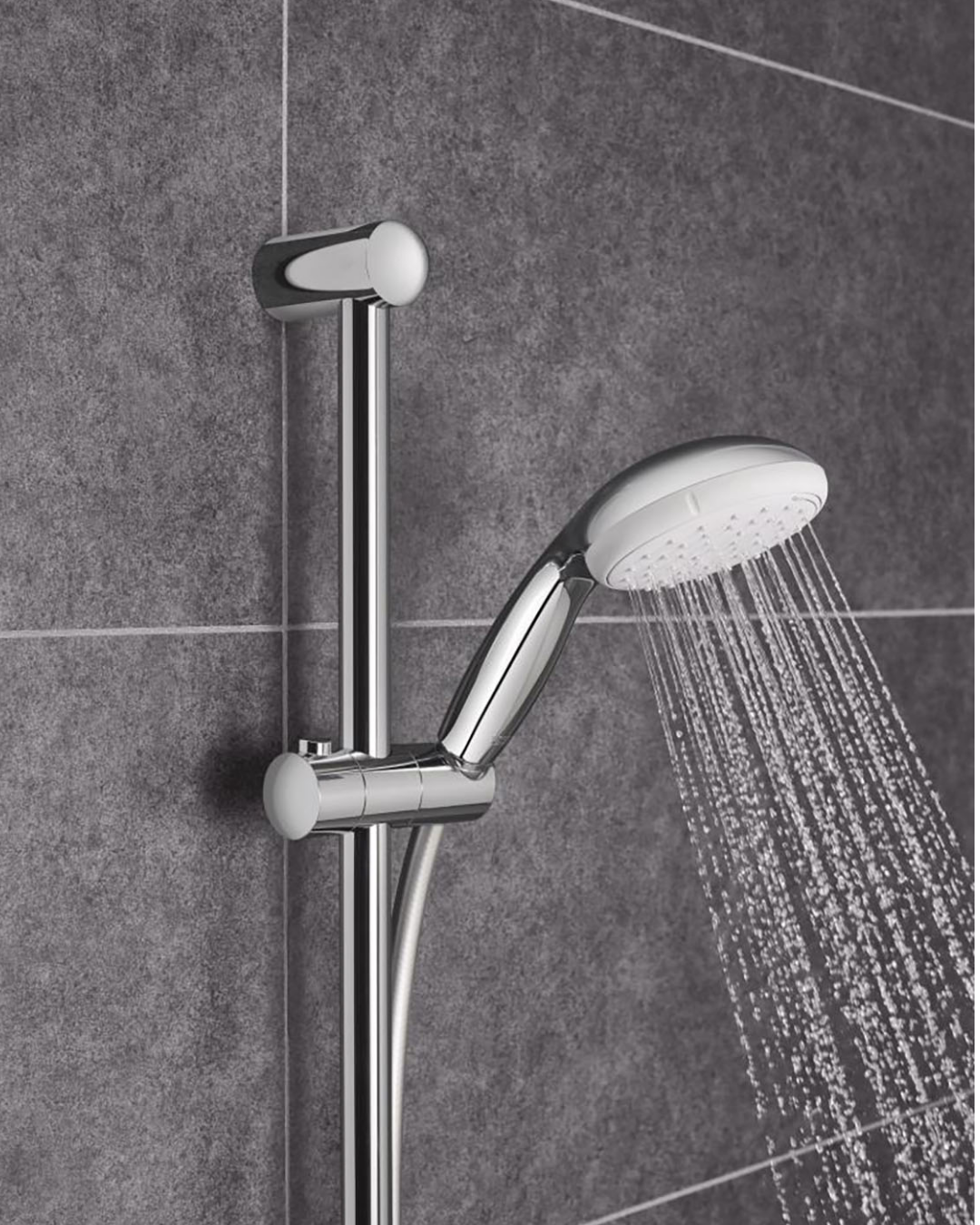 Grohe Duş Seti 2 Akışlı Tempesta Krom