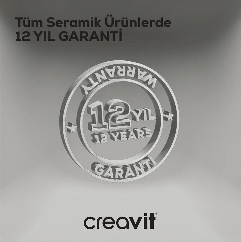 Creavit ID080 İdeal Dolap Uyumlu Lavabo 45X80 cm Beyaz