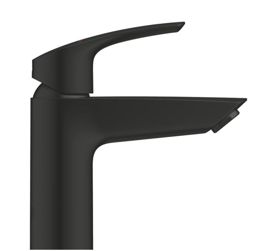 GROHE Eurosmart Tek Kumandalı Lavabo Bataryası M-Boyut Mat Siyah 233242433