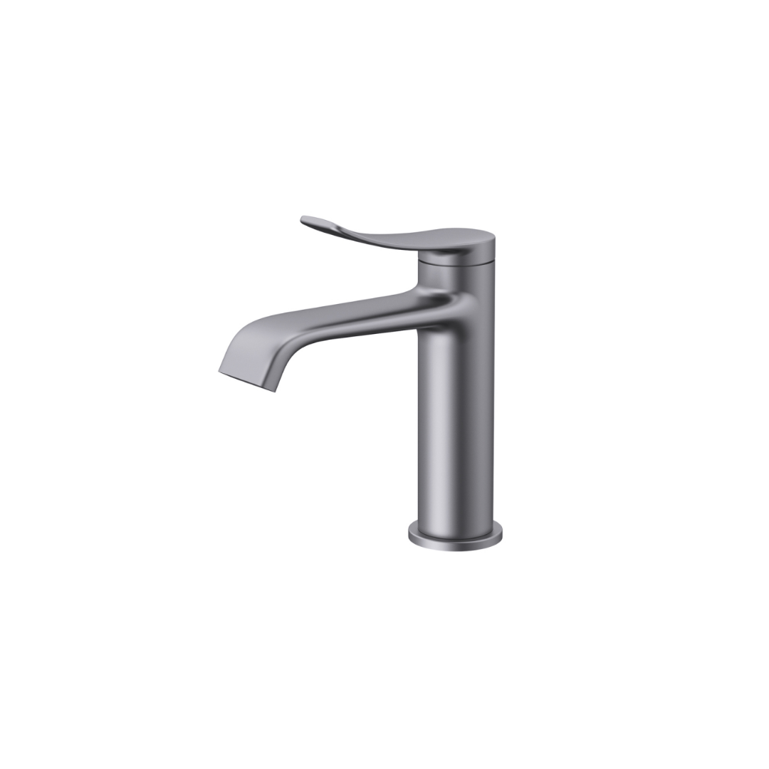 CREAVİT LU1500GR Lua Lavabo Armatürü Metalik Gri