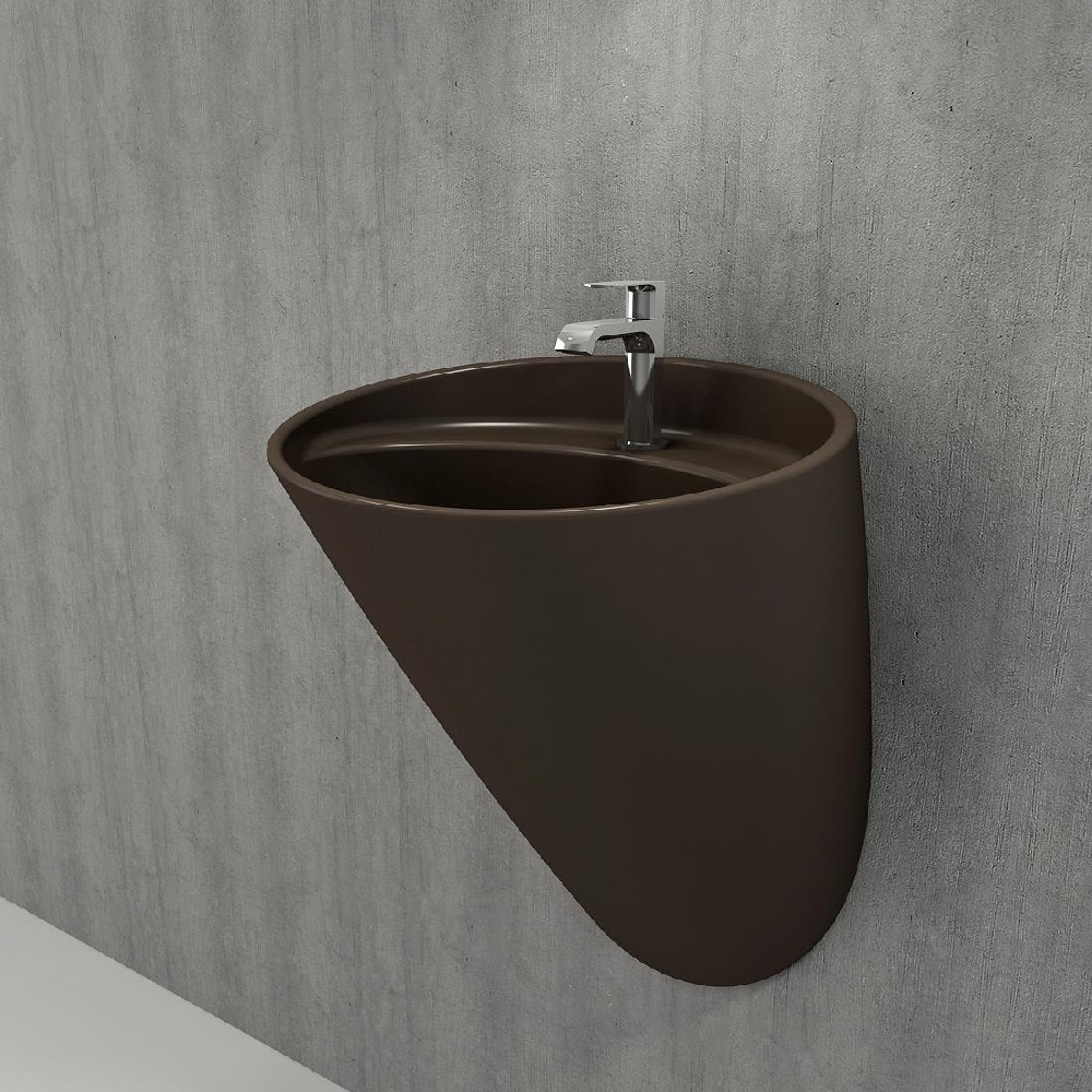Bocchi Venezia Asma Monoblok Lavabo Mat Kahve 1083-025-0126