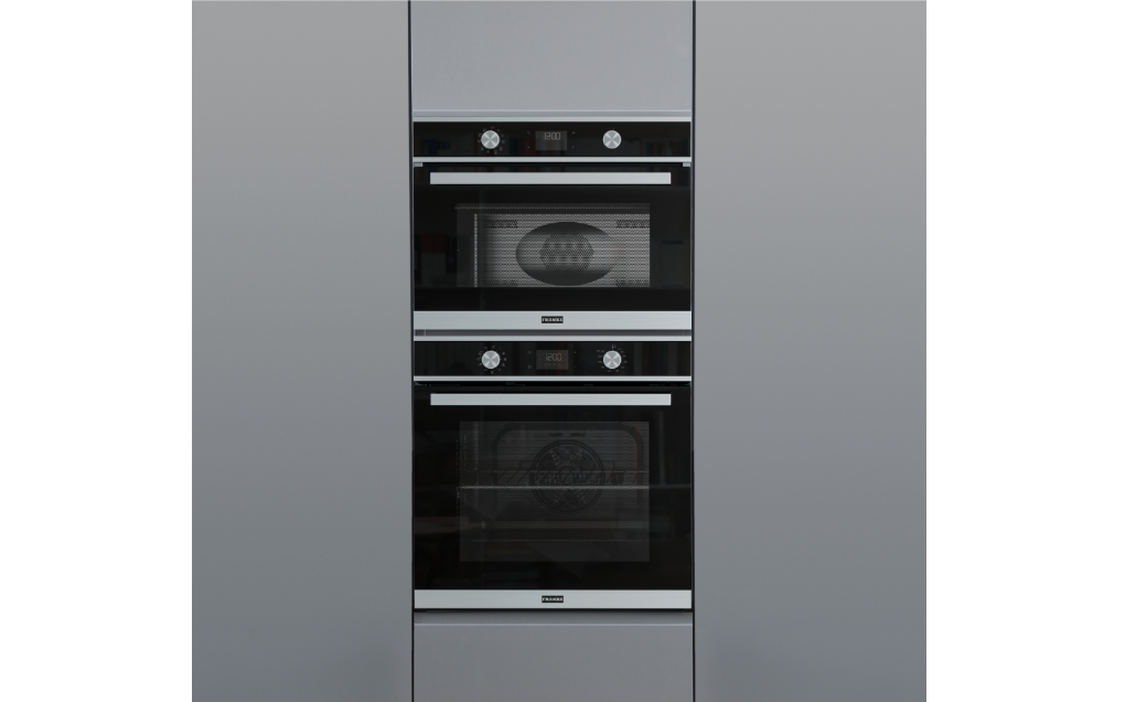 FRANKE Smart 45 cm Kombi Mikrodalga FSM 45 MW XS Black Glass/Inox 131.0606.103