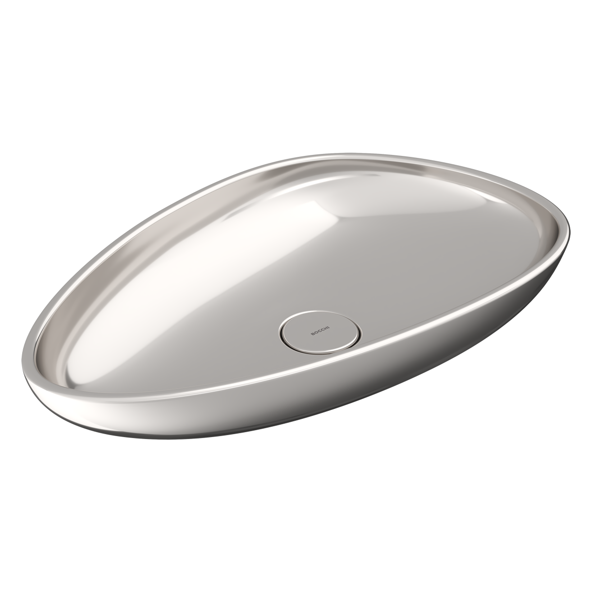 Bocchi Etna Çanak Lavabo Gümüş 58 cm 1114-401-0125