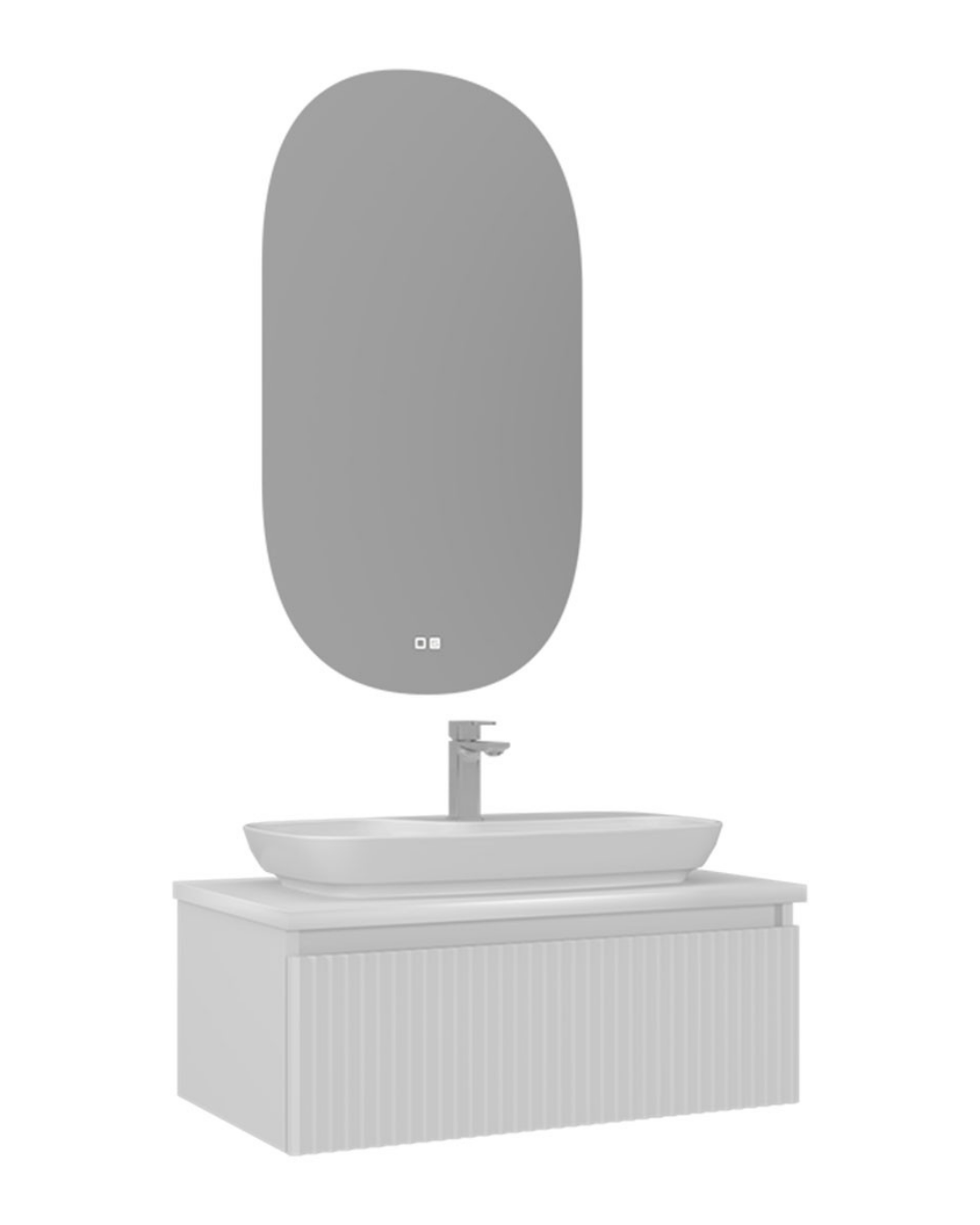Orka Lentia 100 Cm Banyo Mobilyası Takım