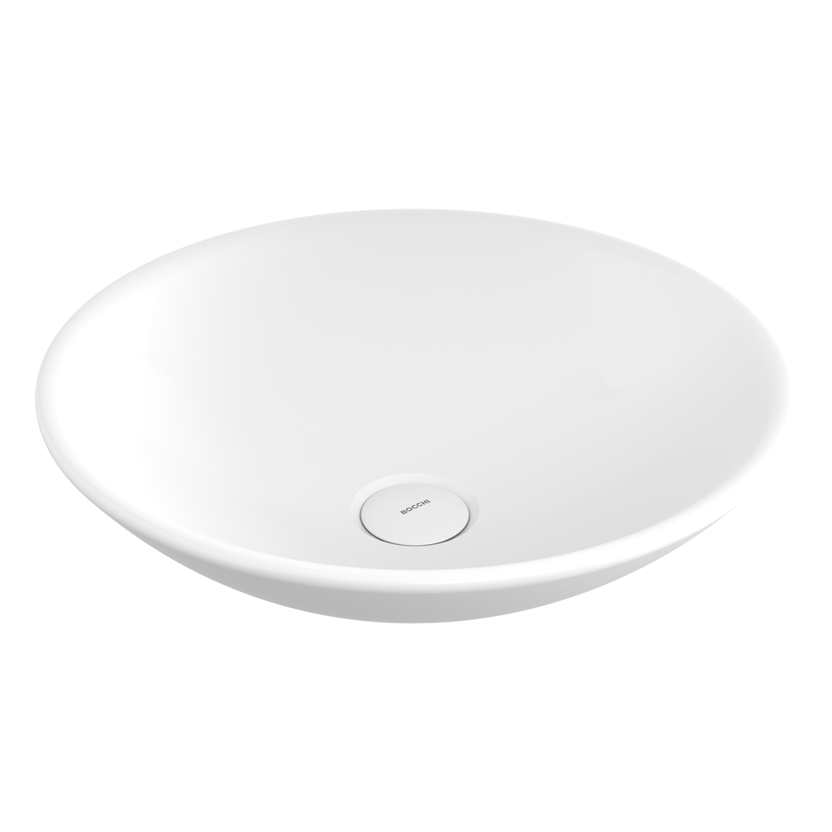 Bocchi Venezia Çanak Lavabo 40 cm Parlak Beyaz 1120-001-0125
