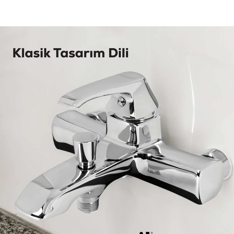 Creavit AG2500 Avangart Banyo Bataryası Krom
