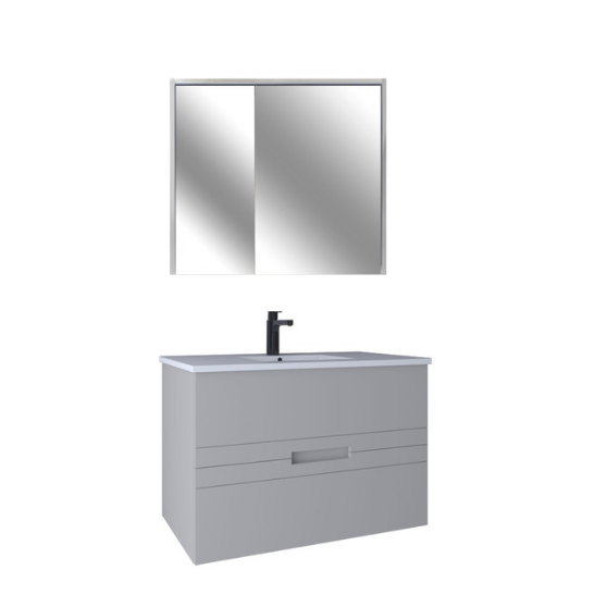 Kobos Meta Banyo Dolabı Takımı