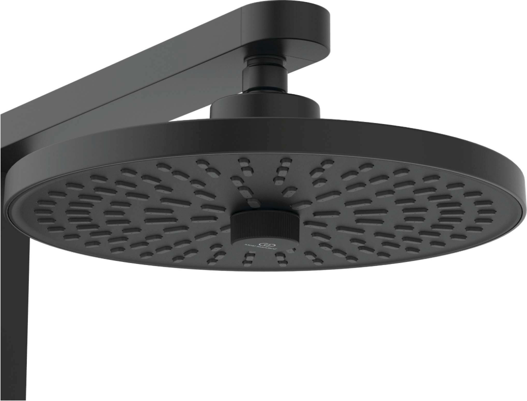 İdeal Standard BD583XG Ceratherm Alu+ Termostatik Duş Sistemi-Silk Black