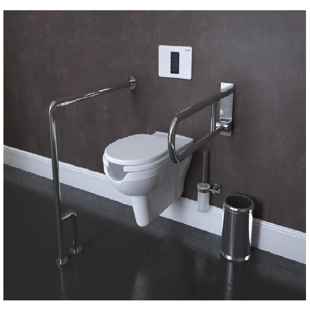 CREAVİT  Tb110 Hareketli Tutunma Barı (LAVABO VE KLOZET İÇİN)