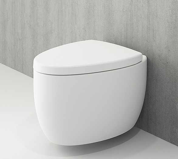Bocchi Etna Asma Klozet ve Kapak Mat Beyaz 1116-002-0128