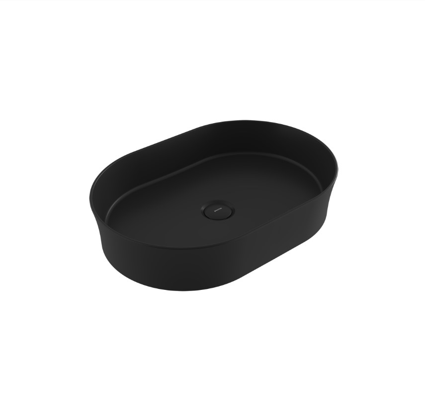 Bocchi Vessel Oval Lavabo 55x38 cm Mat Siyah 1521-004-0125