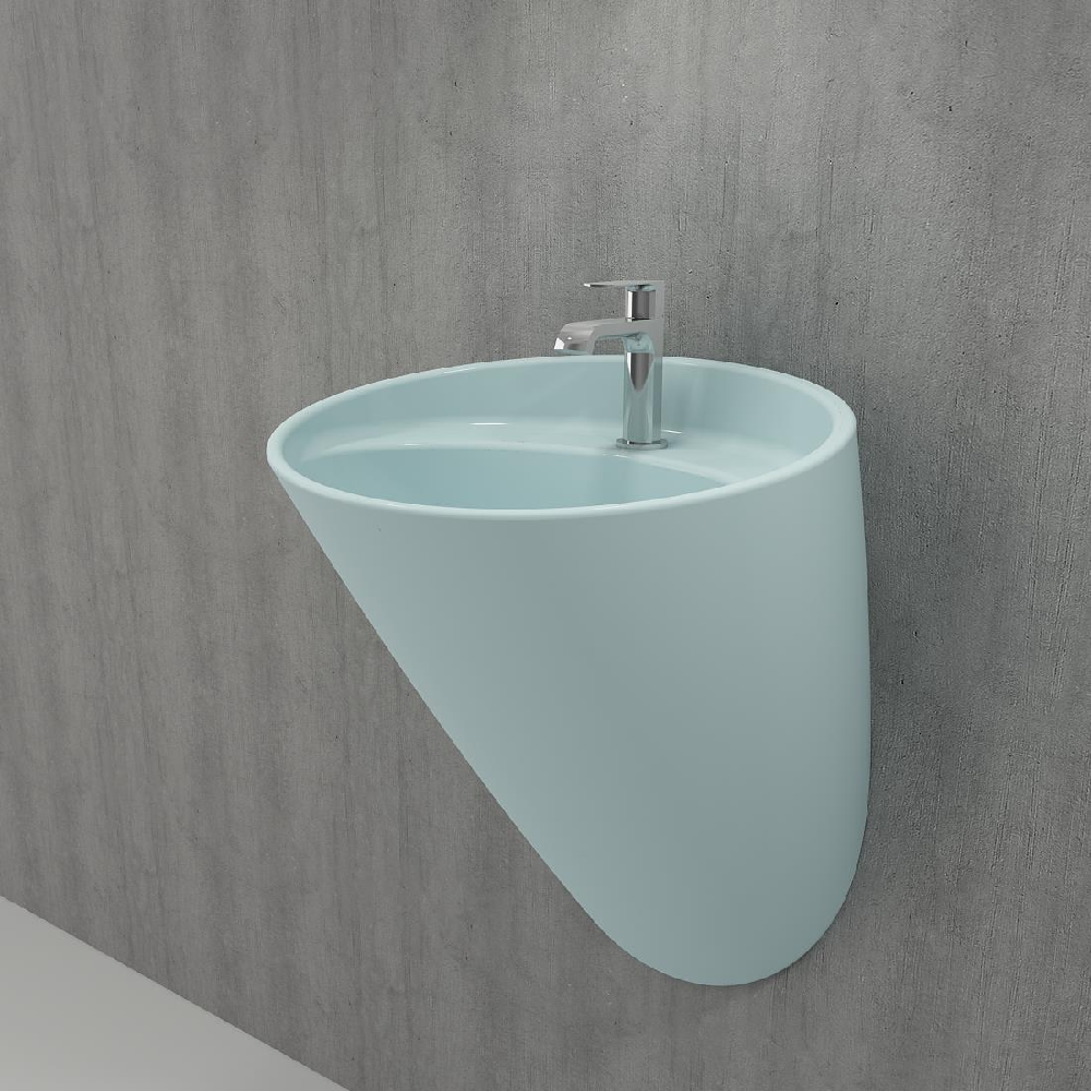 Bocchi Venezia Asma Monoblok Lavabo Mat Buz Mavisi 1083-029-0126