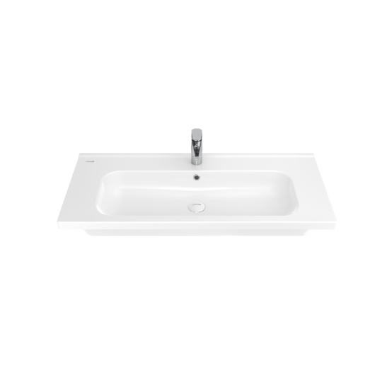 Creavit ID100 İdeal Dolap Uyumlu Lavabo 45X100 cm Beyaz