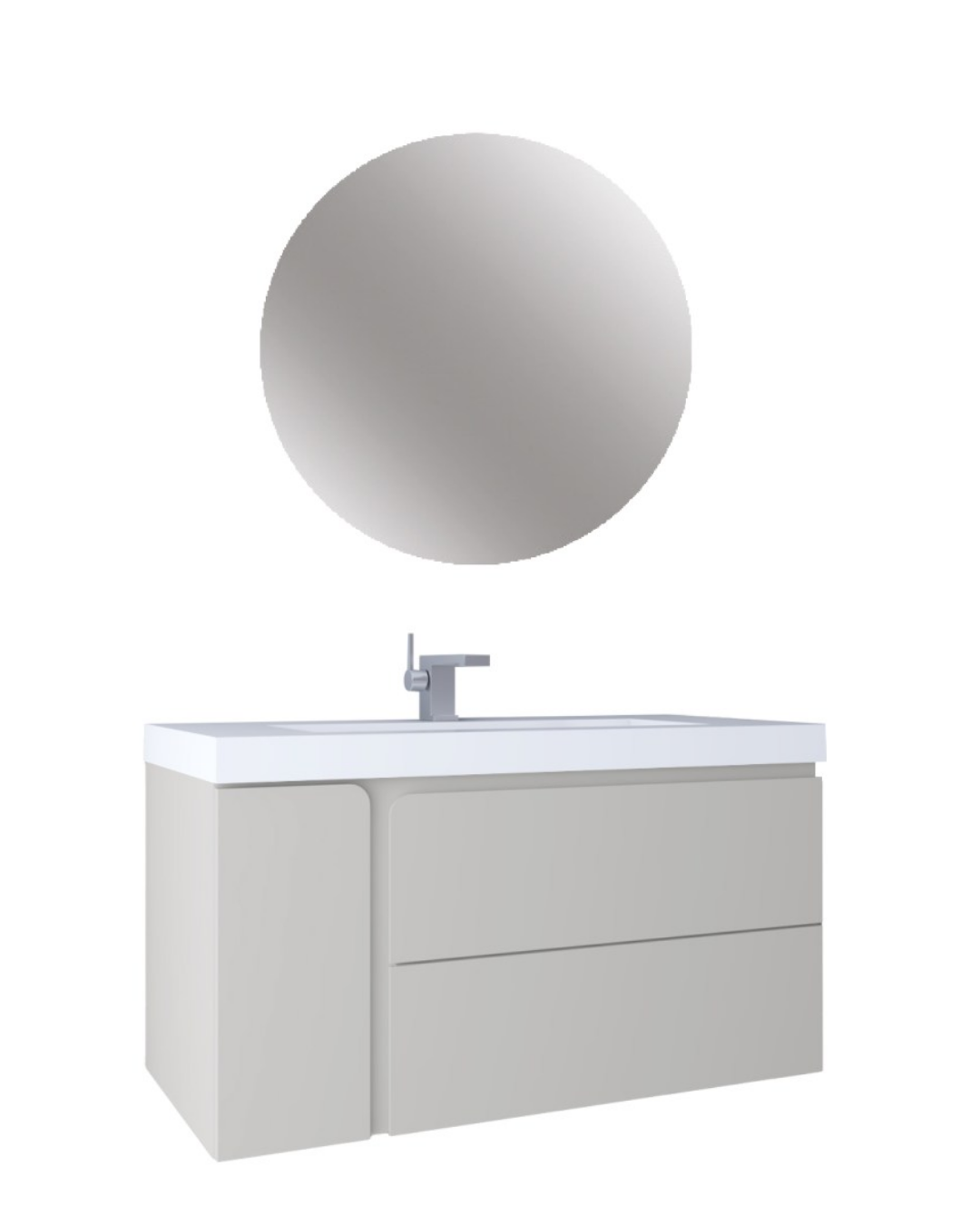 Kobos Future Banyo Mobilyası Takımı Çekmeceli