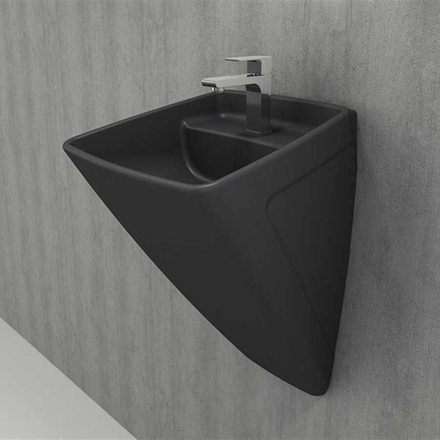Bocchi Firenze Asma Monoblok Lavabo Mat Antrasit 1082-020-0126