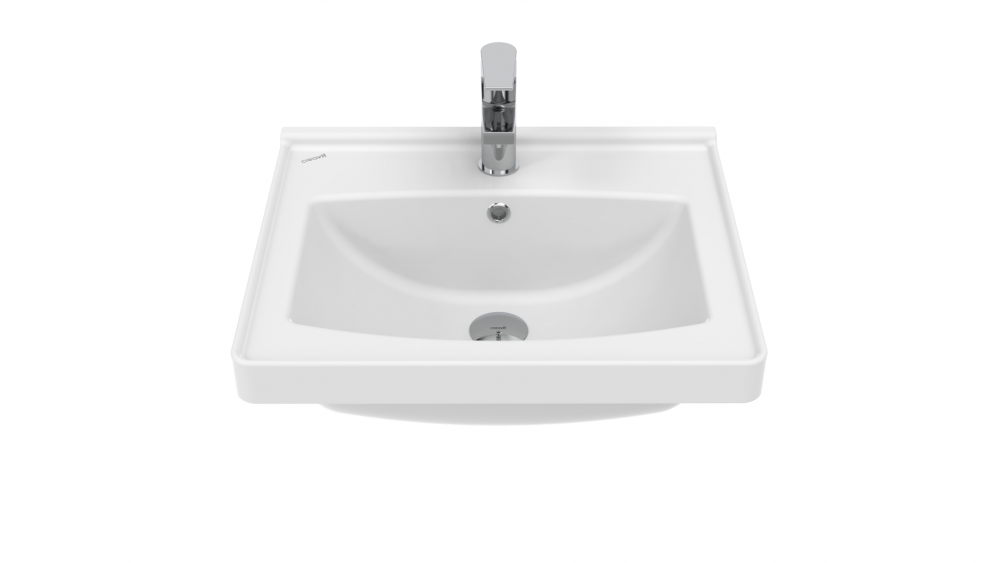 Creavit TF155 Sera Dolap Uyumlu Lavabo 55 cm Beyaz