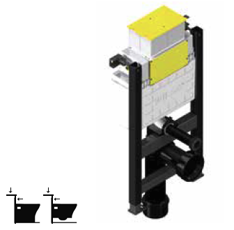 Bocchi 8050-1002 ALÇI DUVAR ÖNÜ MON.SETİ 3-6 LT SET ÜSTÜ KUL.UYG