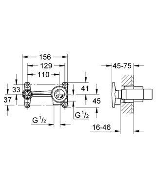 Grohe 33769000 Allure Ankastre İç Gövde