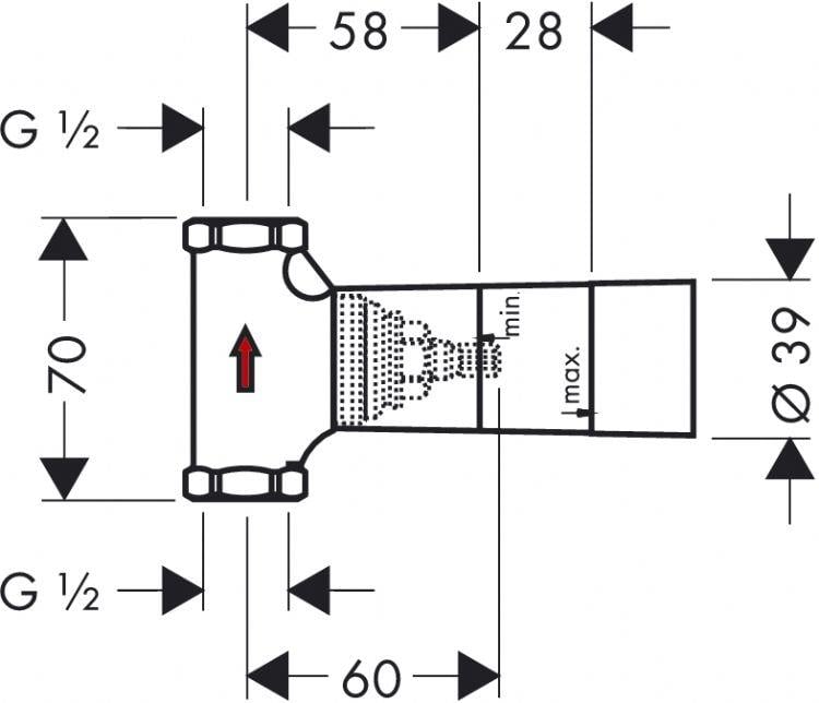 Ankastre Açma Kapama Valfi İç Set, Seramik 40 l/dk