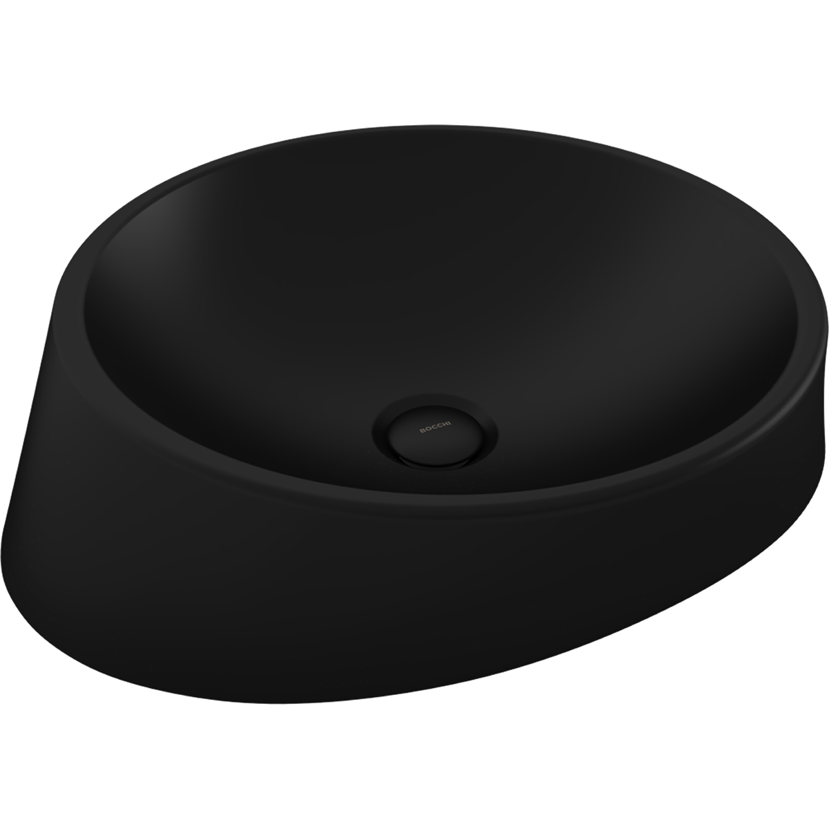 Bocchi Venezia Çanak Lavabo Mat Siyah 56 cm 1010-004-0125