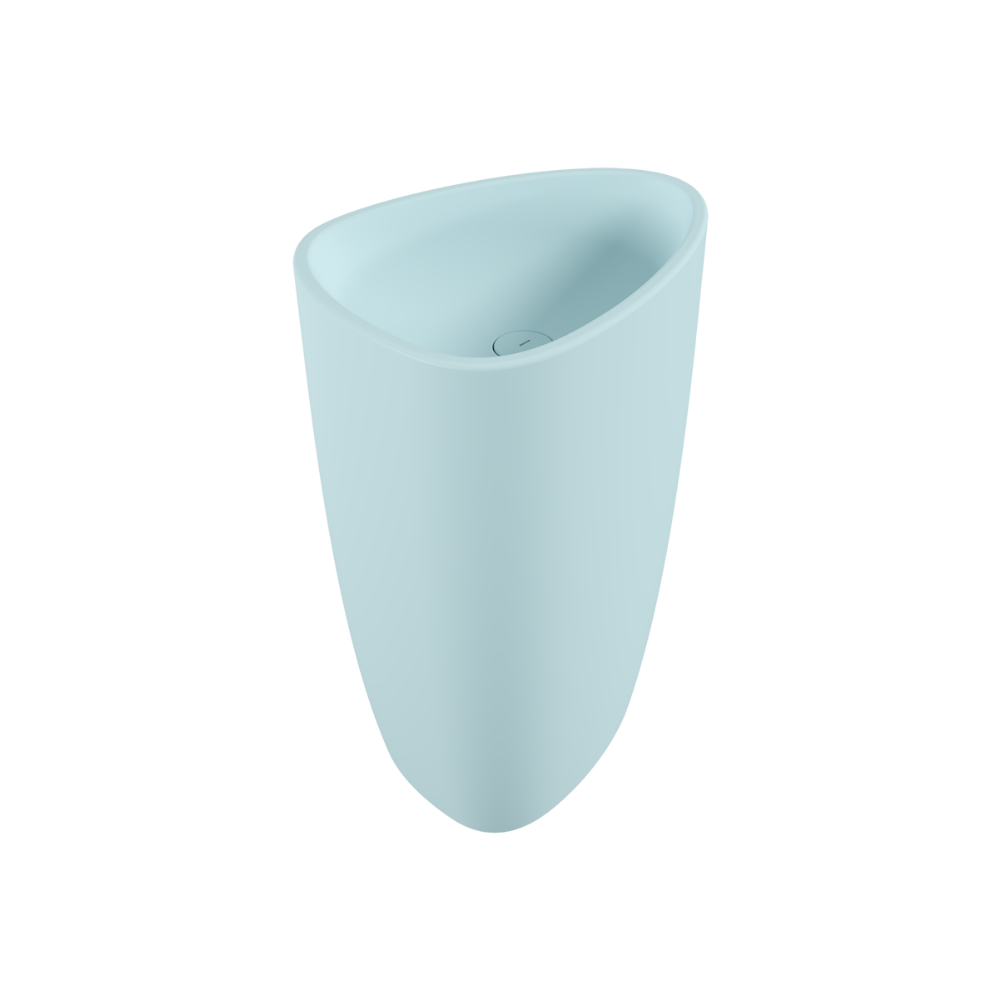 Bocchi 1075-029-0125 Etna Monoblok Lavabo Mat Buz Mavisi