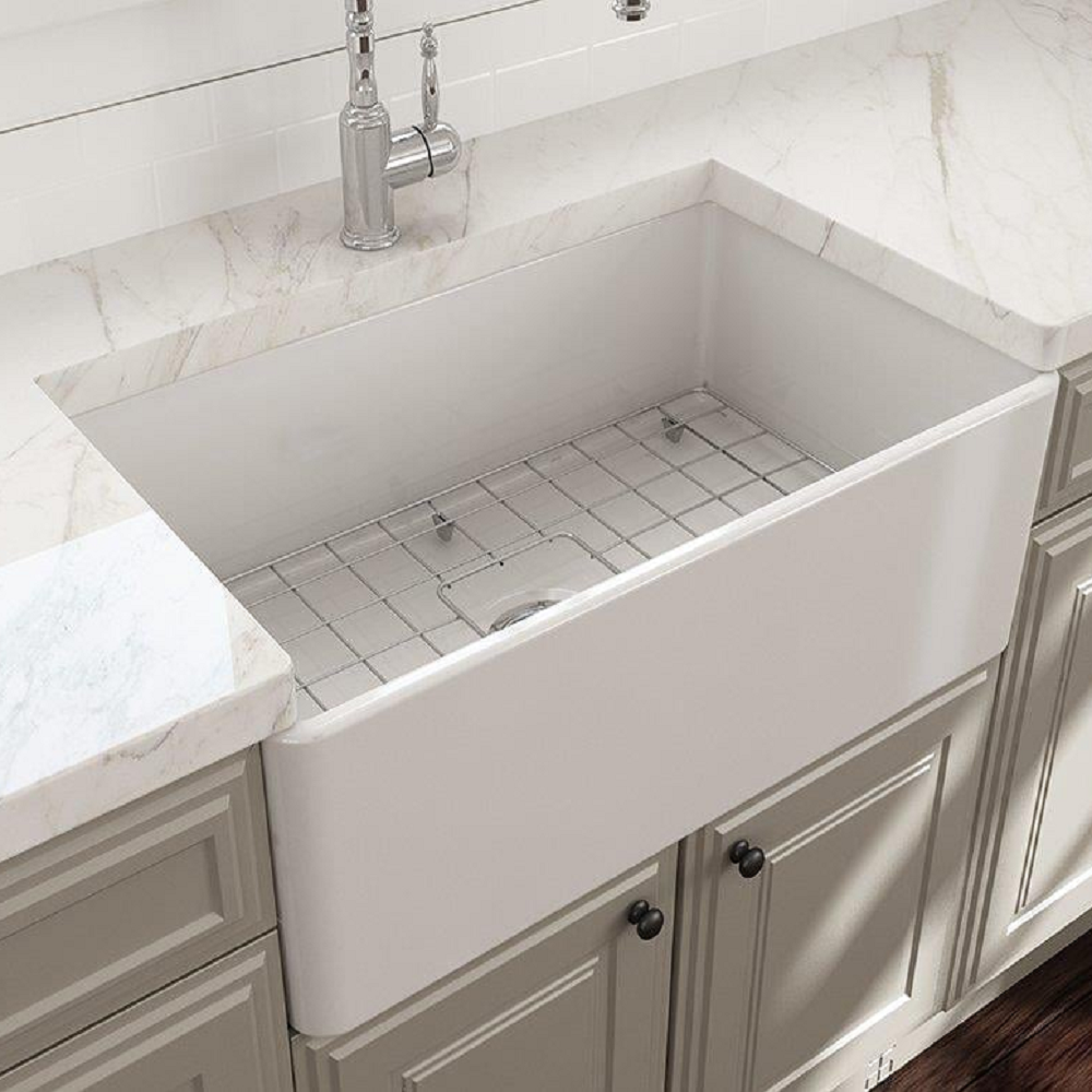 Bocchi Lavello 76 cm Mutfak Eviyesi Parlak Beyaz 1138-001-0120