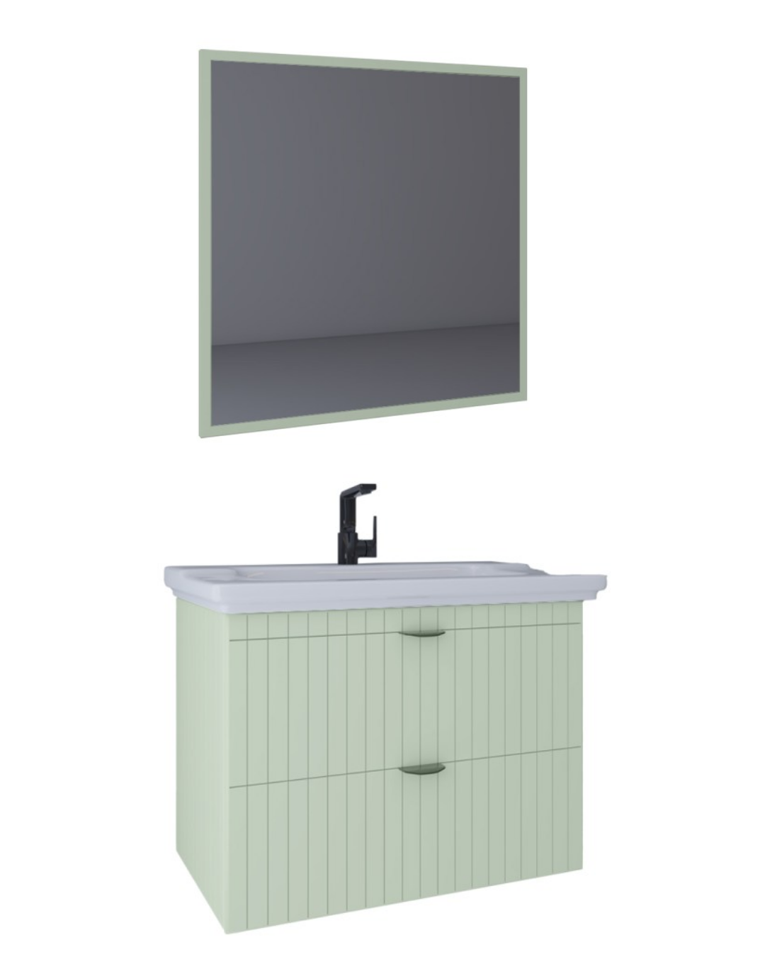 Kobos Noble Banyo Mobilyası Takımı Çekmeceli