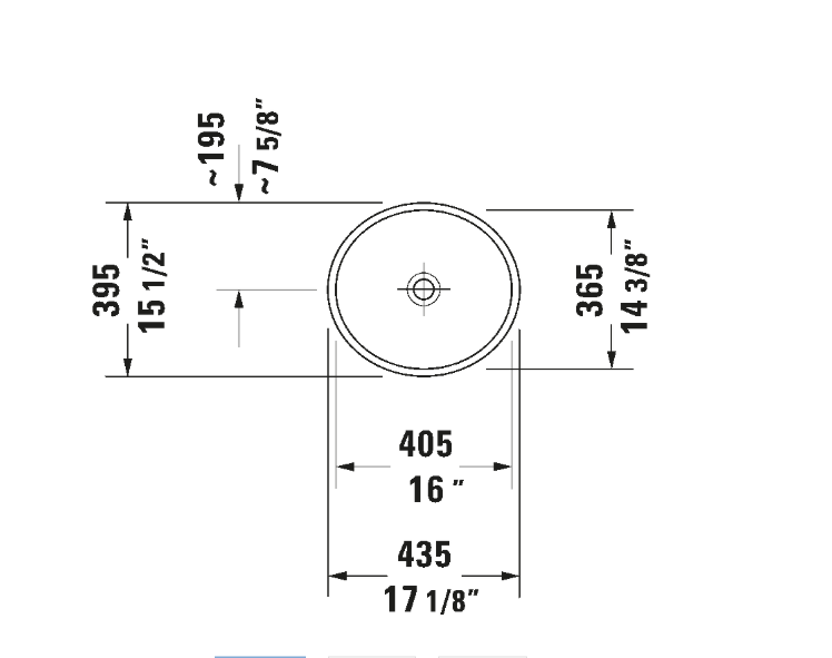 Duravit HAPPY D 40 cm Çanak Lavabo 2314400000