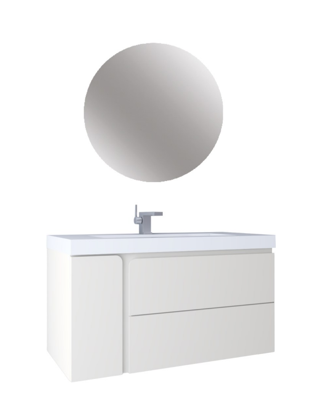 Kobos Future Banyo Mobilyası Takımı Çekmeceli