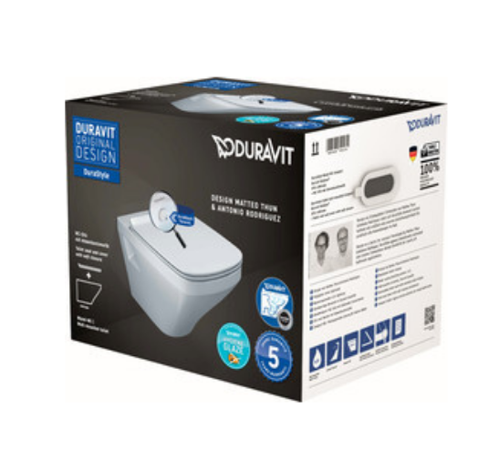 Duravit 45383900A1 Özel Kutulu DuraStyle Asma Klozet Seti