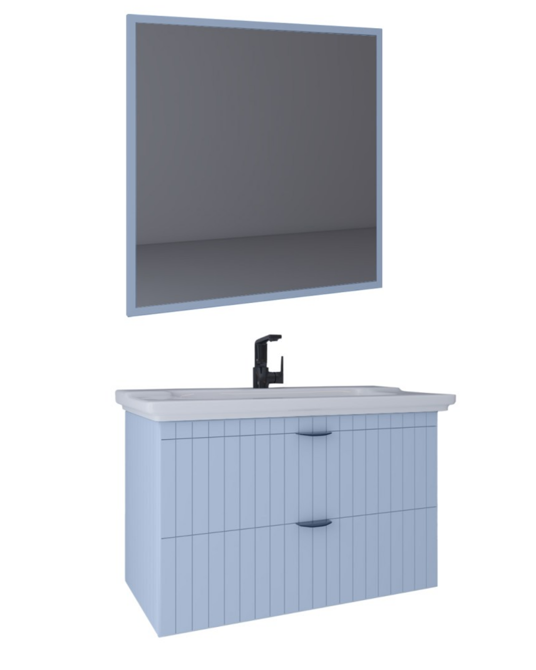 Kobos Noble Banyo Mobilyası Takımı Çekmeceli