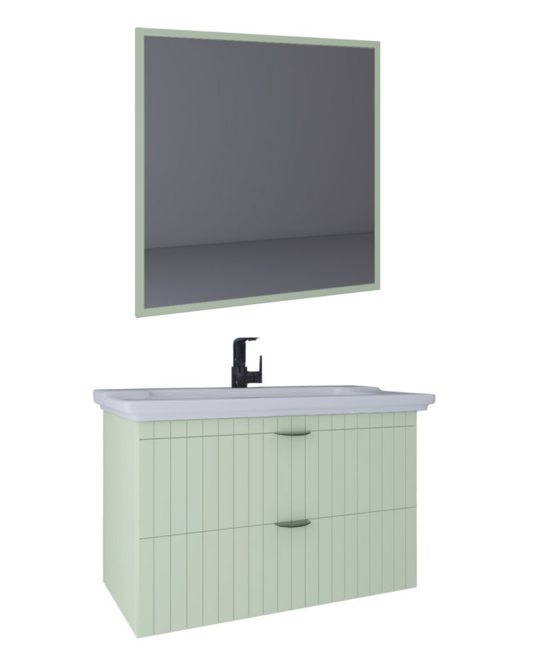 Kobos Noble Banyo Mobilyası Takımı Çekmeceli