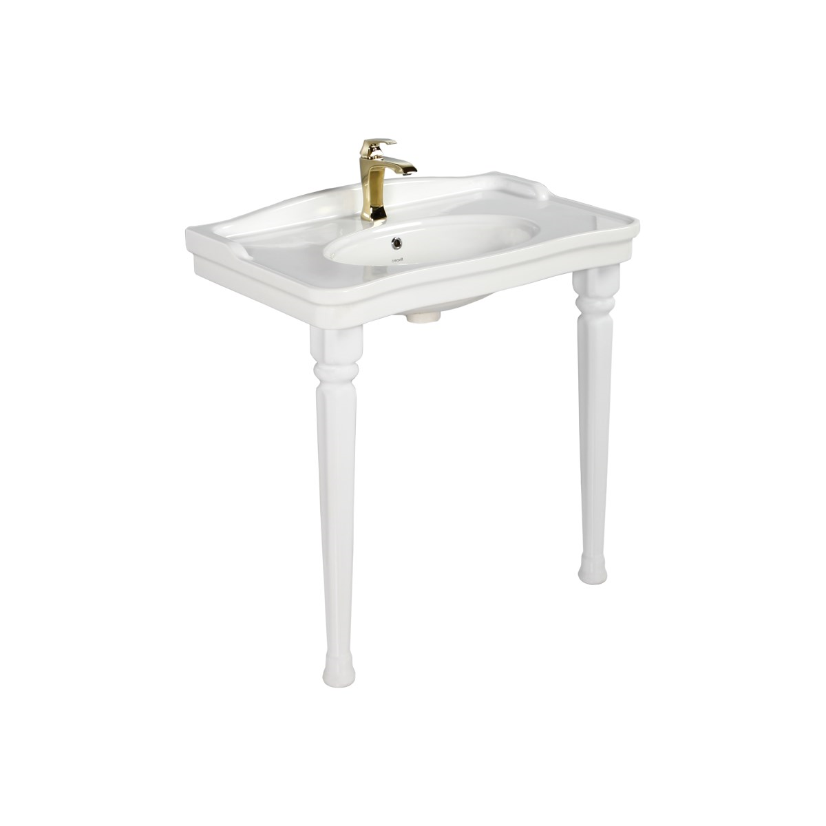 Creavit AN100 ANTİK 50X100 CM LAVABO 2 ADET ANTİK AYAK