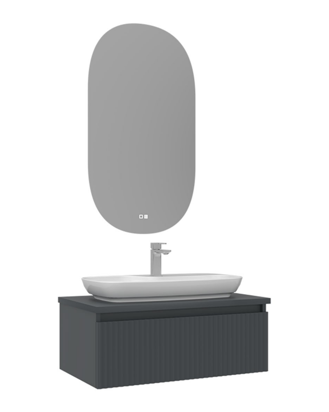 Orka Lentia 100 Cm Banyo Mobilyası Takım