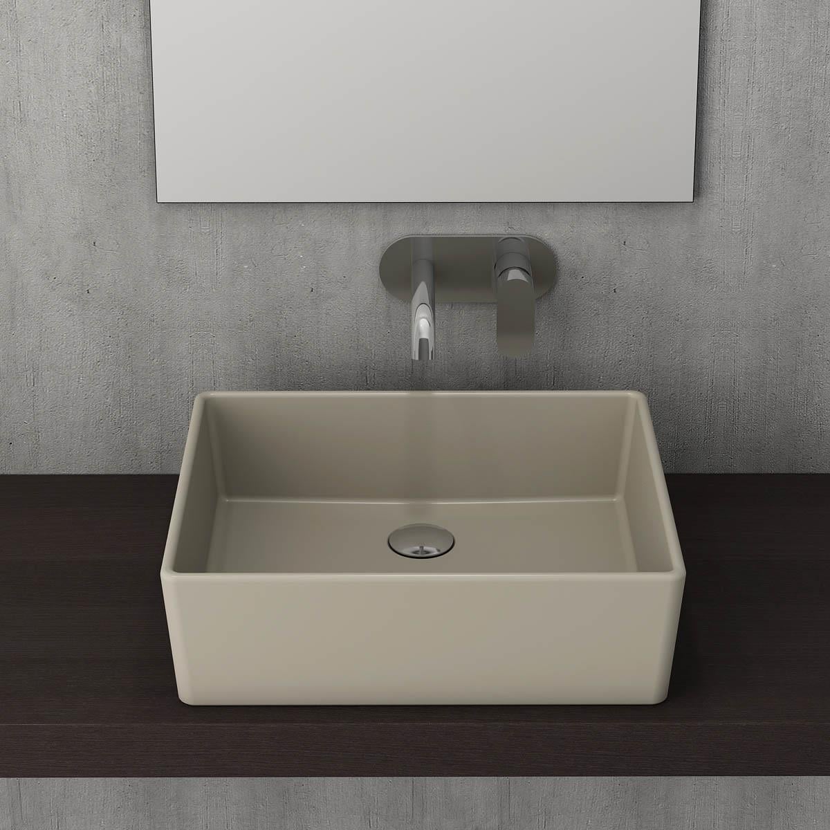 Bocchi Milano Çanak Lavabo 50 cm Mat Kaşmir 1215-011-0125
