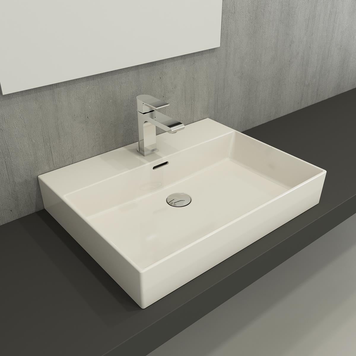 Bocchi Milano Lavabo 60 cm Parlak Bisküvi 1376-014-0126