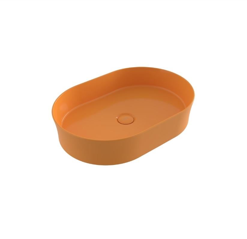 Bocchi Slim Line Oval Lavabo 55x38 cm P Mandalina Sarısı 1521-021-0125