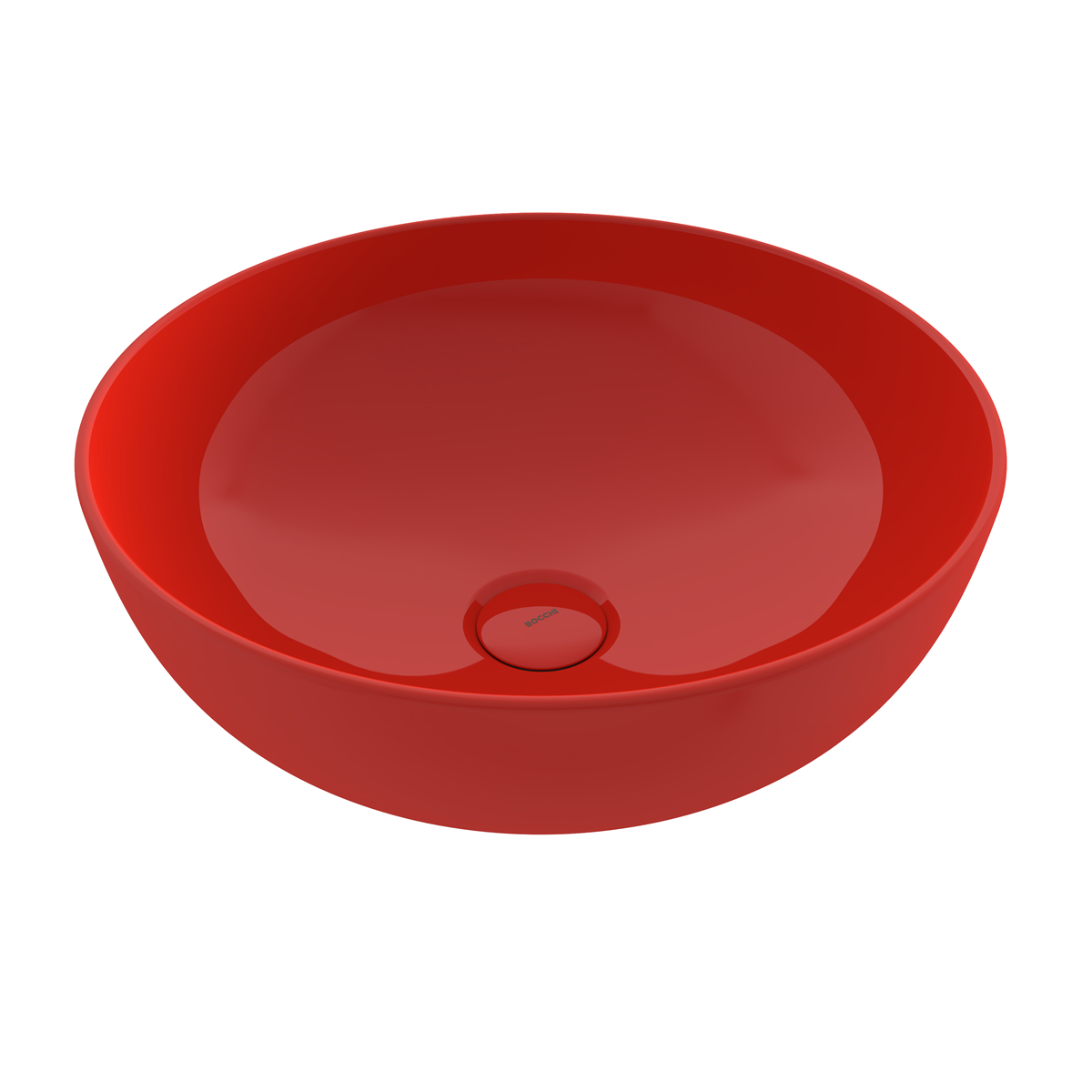 Bocchi Slim Line Yuvarlak Lavabo 38 cm P KIRMIZI 1494-019-0125