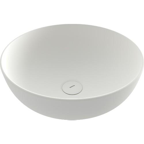 Bocchi Slim Line Yuvarlak Lavabo 38 cm Parlak Beyaz 