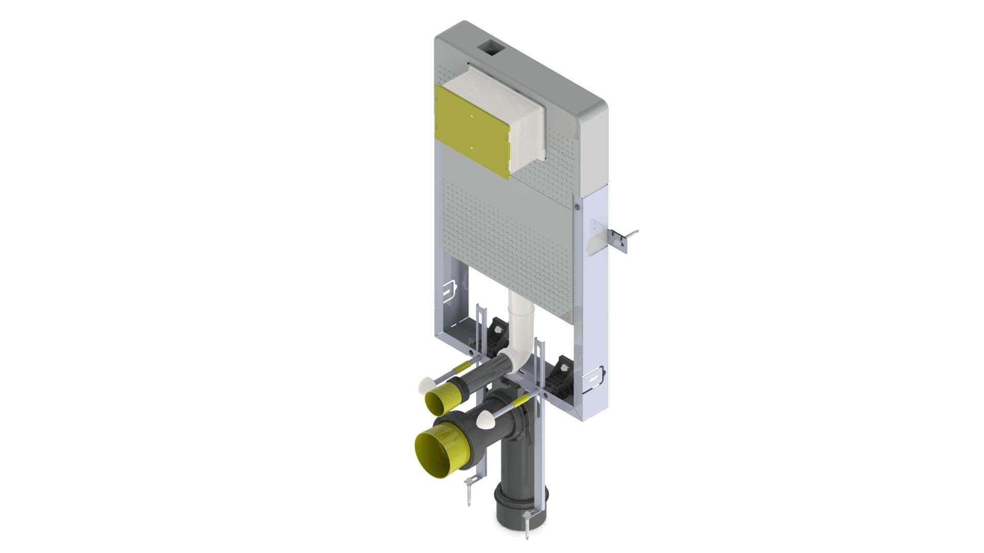 BOCCHİ TUĞLA DUVAR METAL İÇİ AYAKLI 3/6 LT 9cm