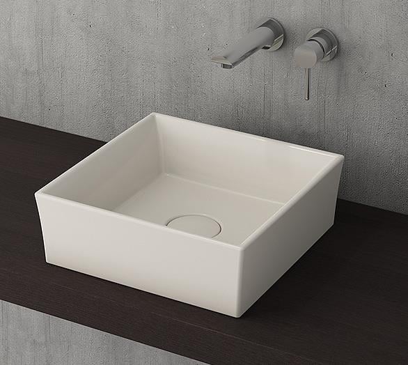 Bocchi 1173-014-0125 Vessel Tezgah Üstü Lavabo 38x38 cm Bisküvi
