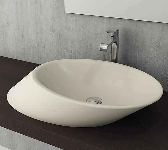 Bocchi 1013-007-0125 Vessel Yatay Çanak Lavabo 72 cm Yasemin