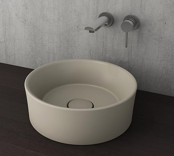 Bocchi Vessel Yuvarlak Çanak Lavabo 38 cm Kaşmir