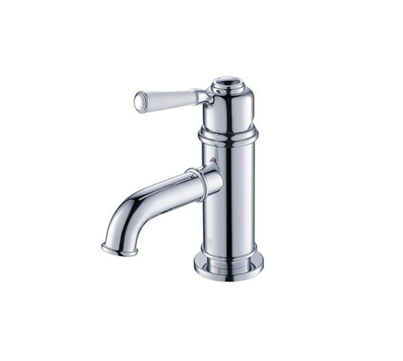 Burlington Tek kollu Lavabo Bataryası Saten Nikel