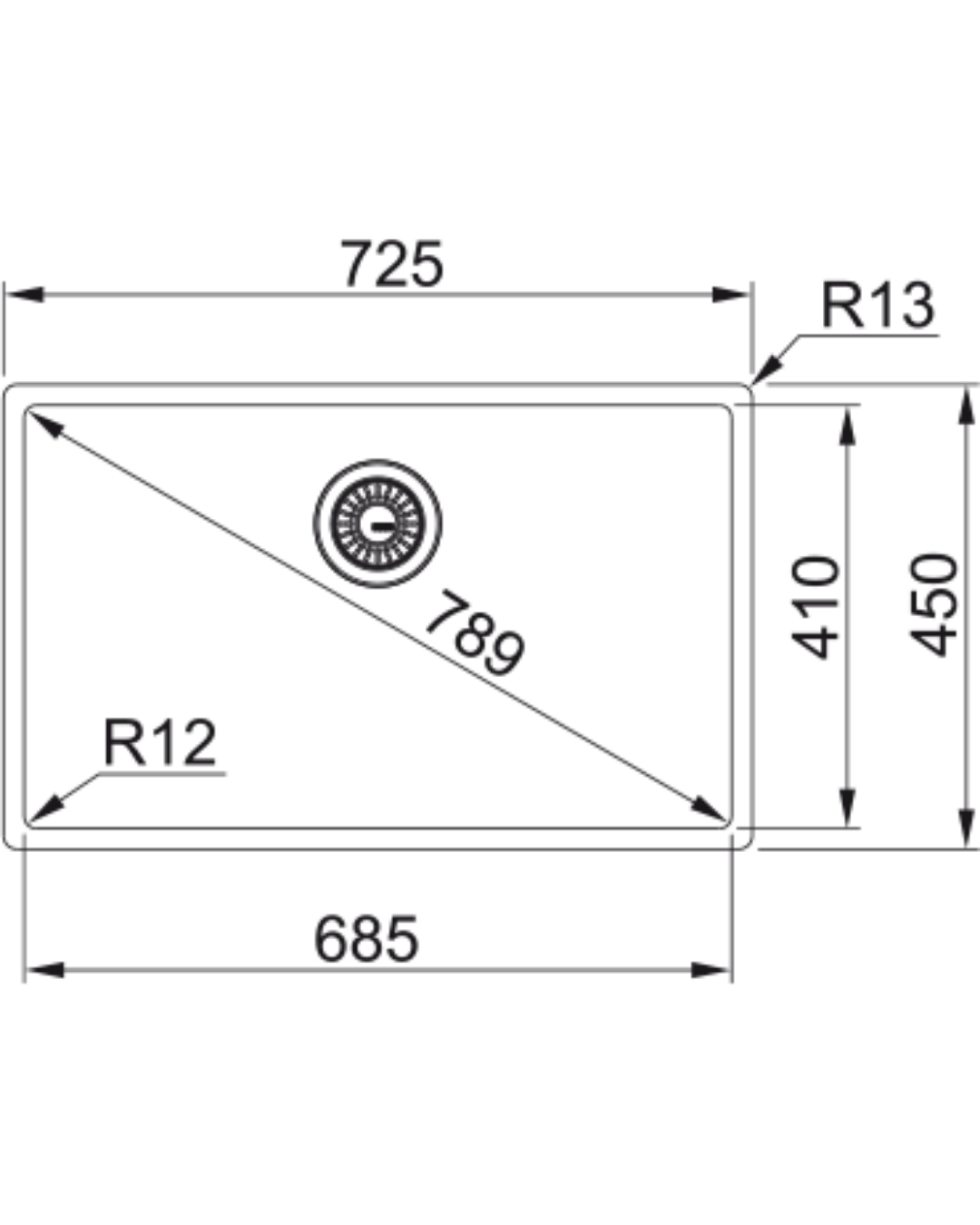 Franke Box BXX 210/110-68 Inox Paslanmaz Çelik Evyeler