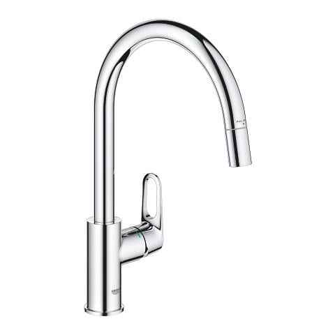 Grohe 30549000 BauFlow Tek kumandalı eviye bataryası