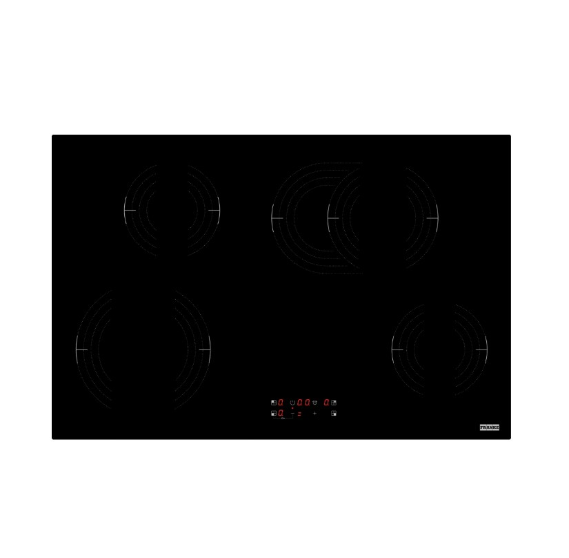FRANKE FRSM 704 C TOD BK Black Glass Elektrikli Cam Ocak 108.0669.471