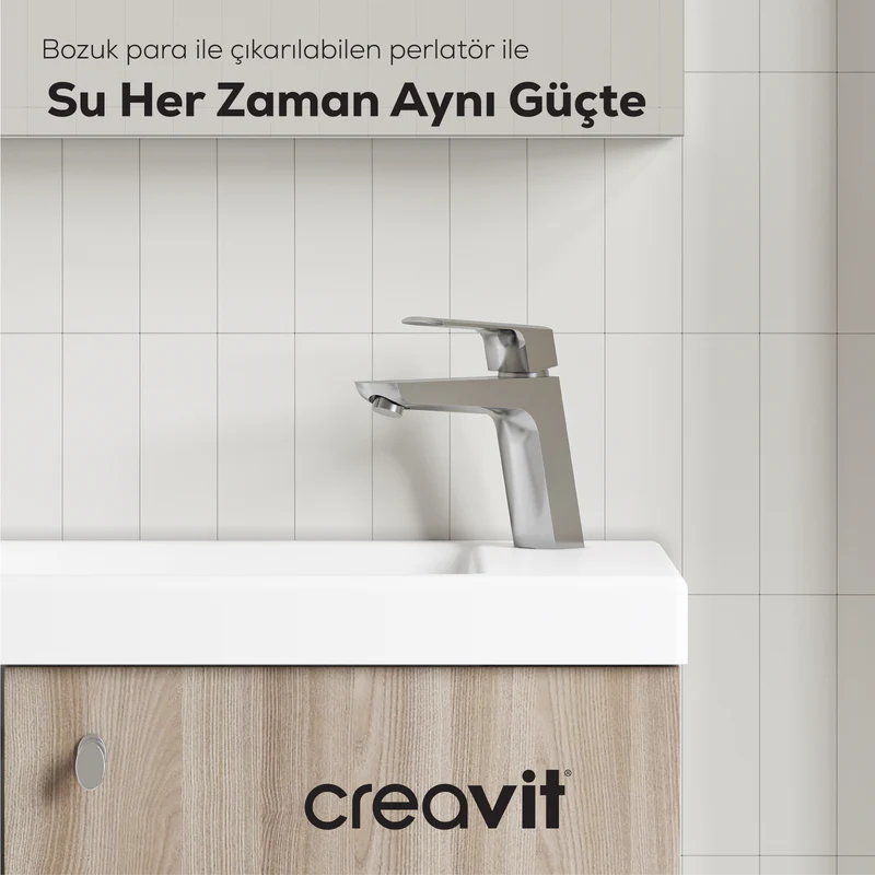 CREAVİT Slope Lavabo Bataryası SP1500