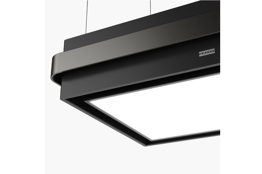 FRANKE Mythos Masterpiece FMYS BK/AN F80 KL Matt Black+Antrasit Ada Davlumbaz 345.0726.996