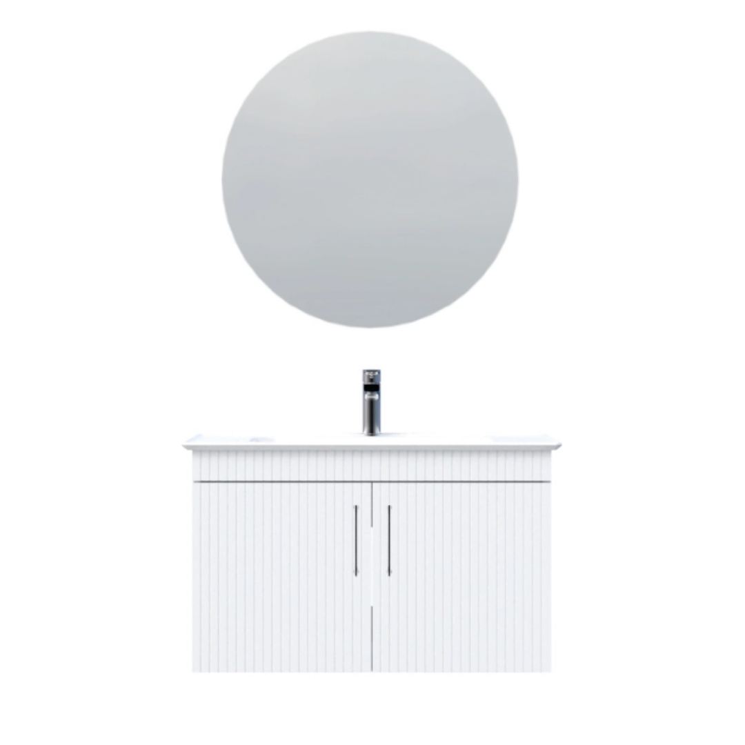 Creavit E10 Lake Kapaklı Erine Lavabolu Banyo Takımı 85 cm